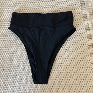 Aerie high cut cheeky bikini bottoms